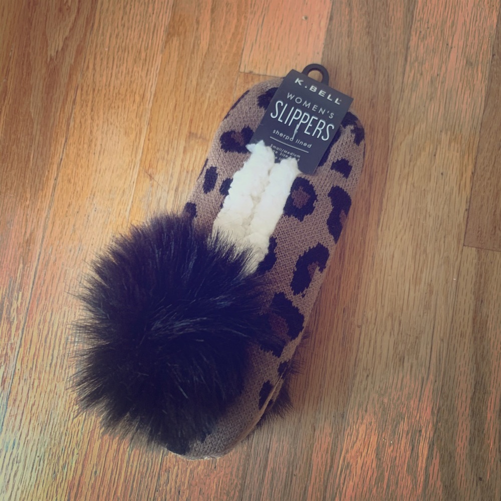 K.Bell never worn slippers